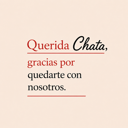 Playera Personalizada con tu Mascota - Querid@