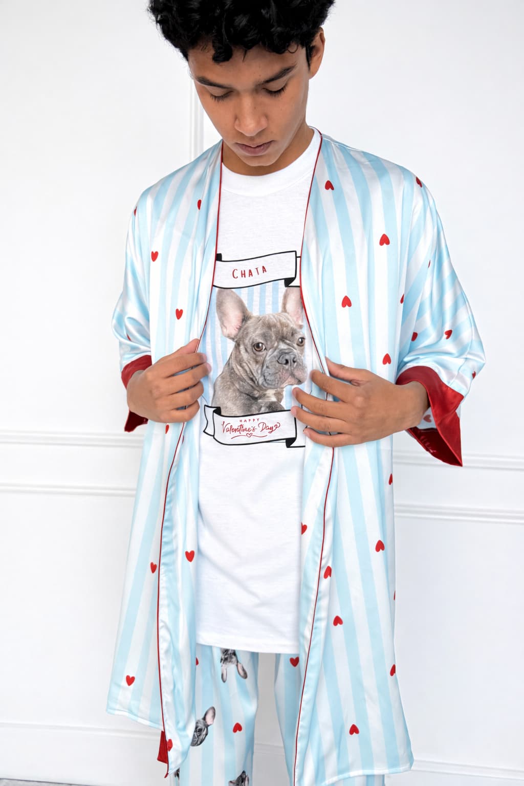 Pijama San Valentín Personalizada Hombre 💘