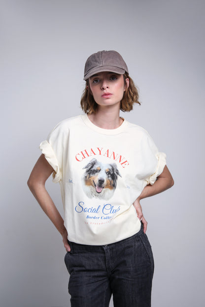 Playera Oversize - Social Club - personalizada