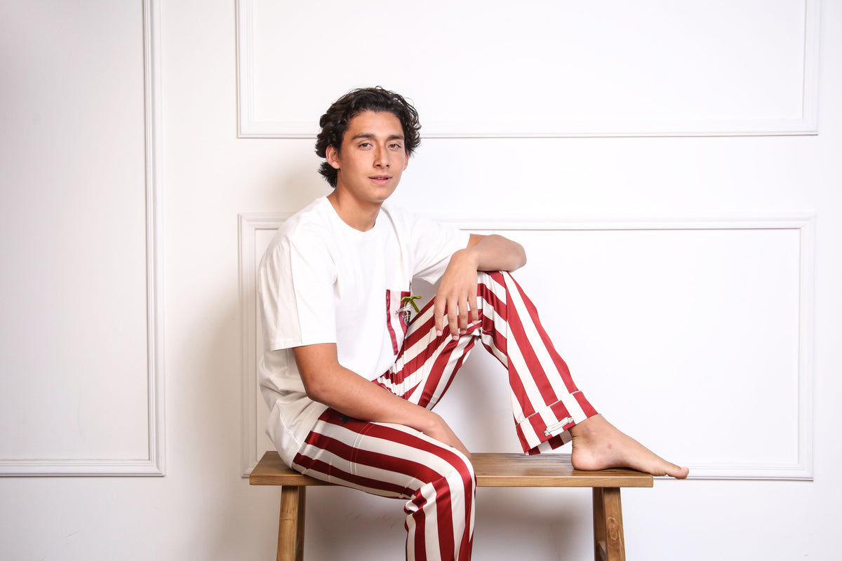 Pijama Personalizada Candy Cane Hombre