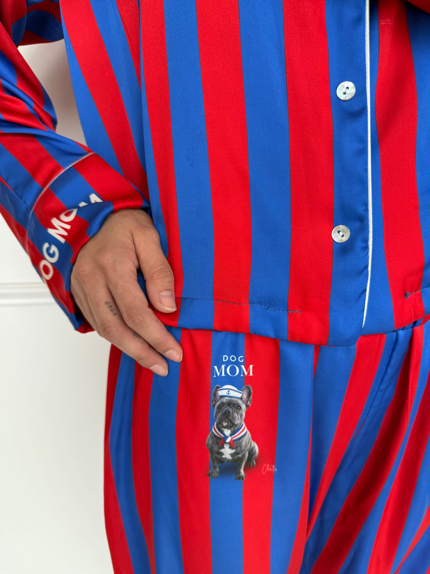 Pijama Personalizada Dog Mom Uniform
