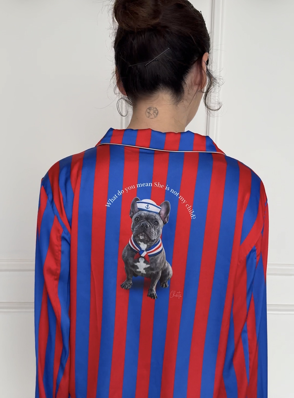 Pijama Personalizada Dog Mom Uniform