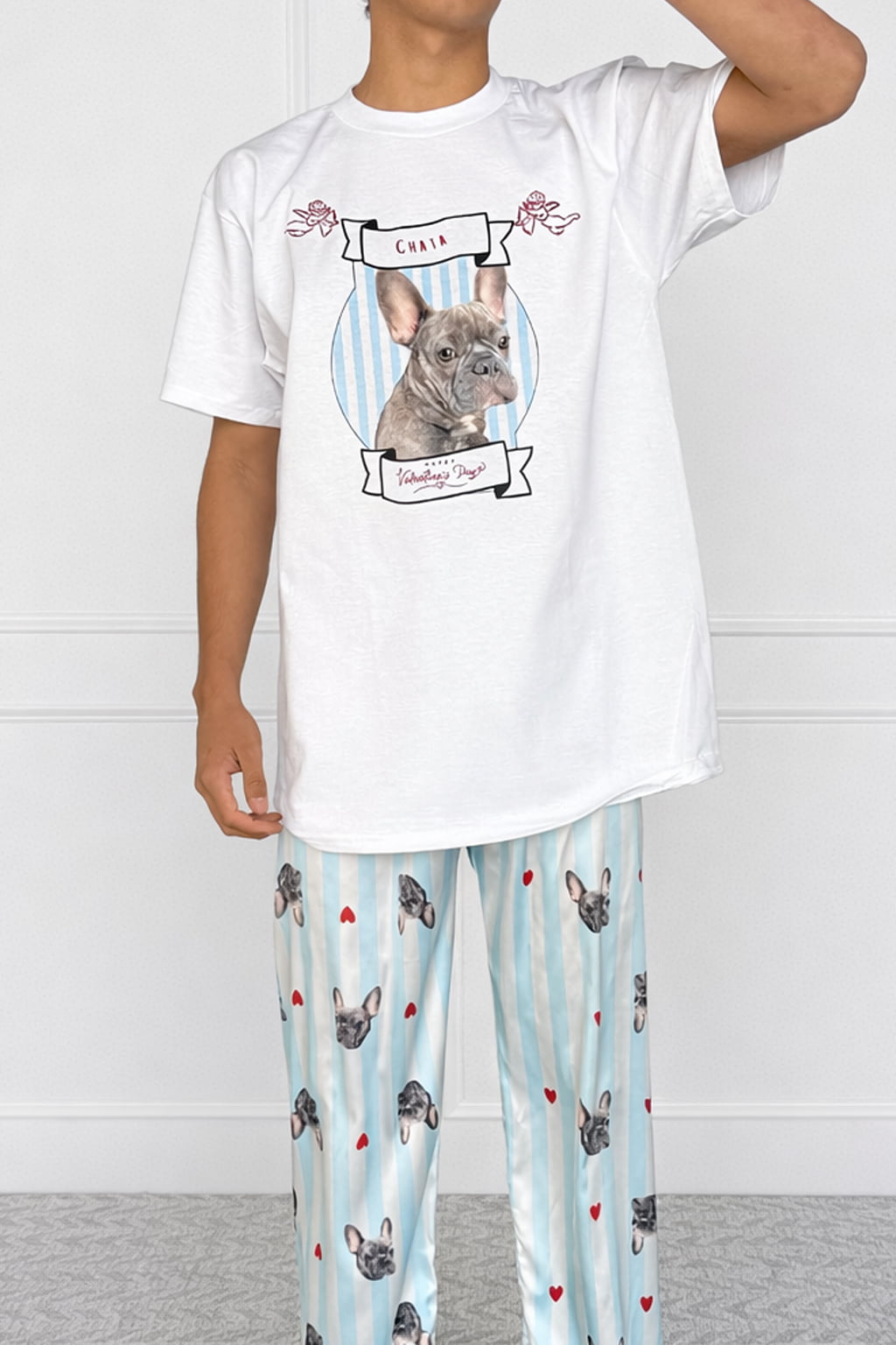 Pijama San Valentín Personalizada Hombre 💘