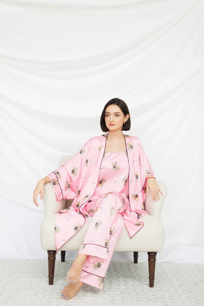 Pijama personalizada de pantalón - mujer (blusa+pantalón)