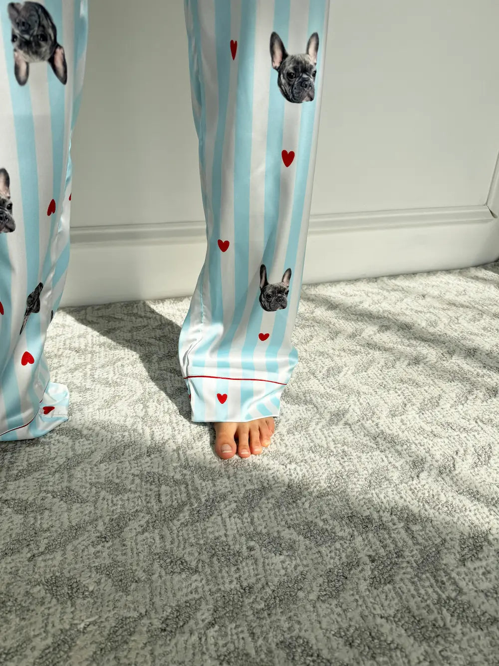 Pijama San Valentín Personalizada Pantalón Mujer💘