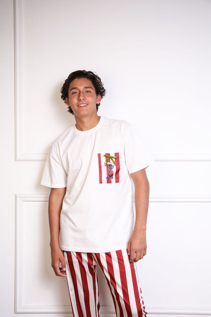 Pijama Personalizada Candy Cane Hombre