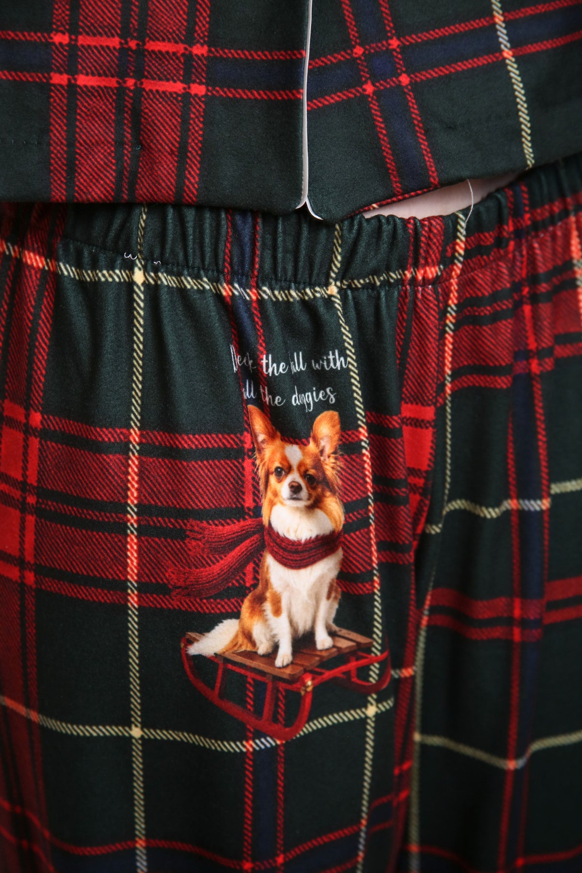 Pijama Personalizada Tartán Mujer