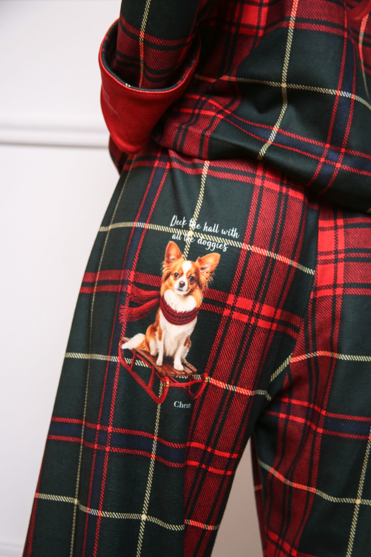 Pijama Personalizada Tartán Mujer