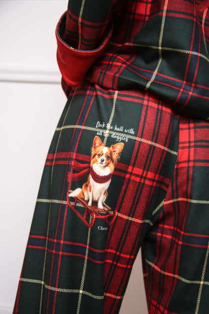 Pijama Personalizada Tartán Mujer