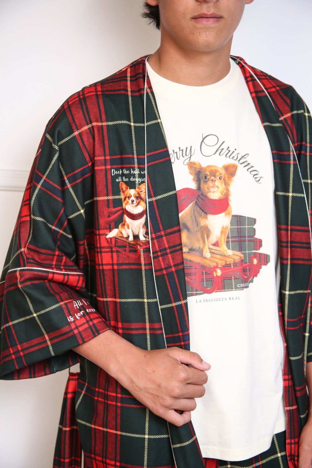 Pijama Personalizada Tartán Hombre