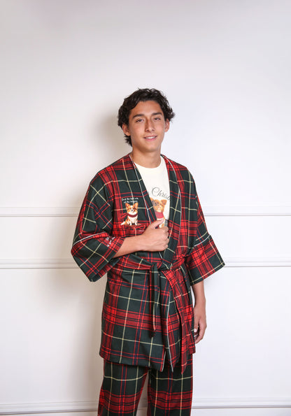 Pijama Personalizada Tartán Hombre