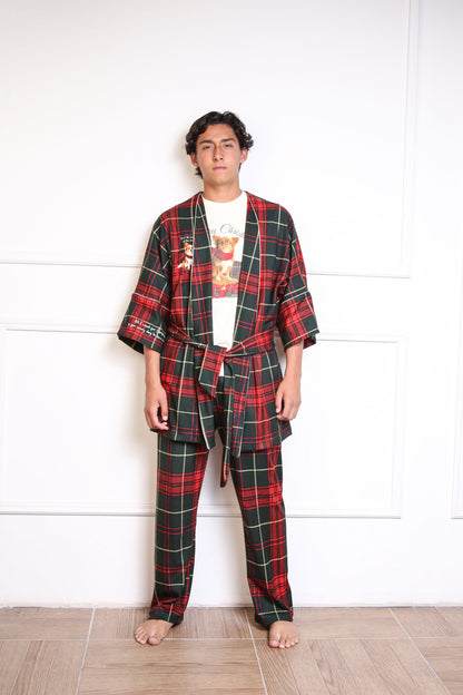 Pijama Personalizada Tartán Hombre