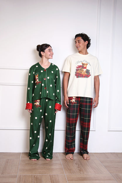 Pijama Personalizada Tartán Hombre