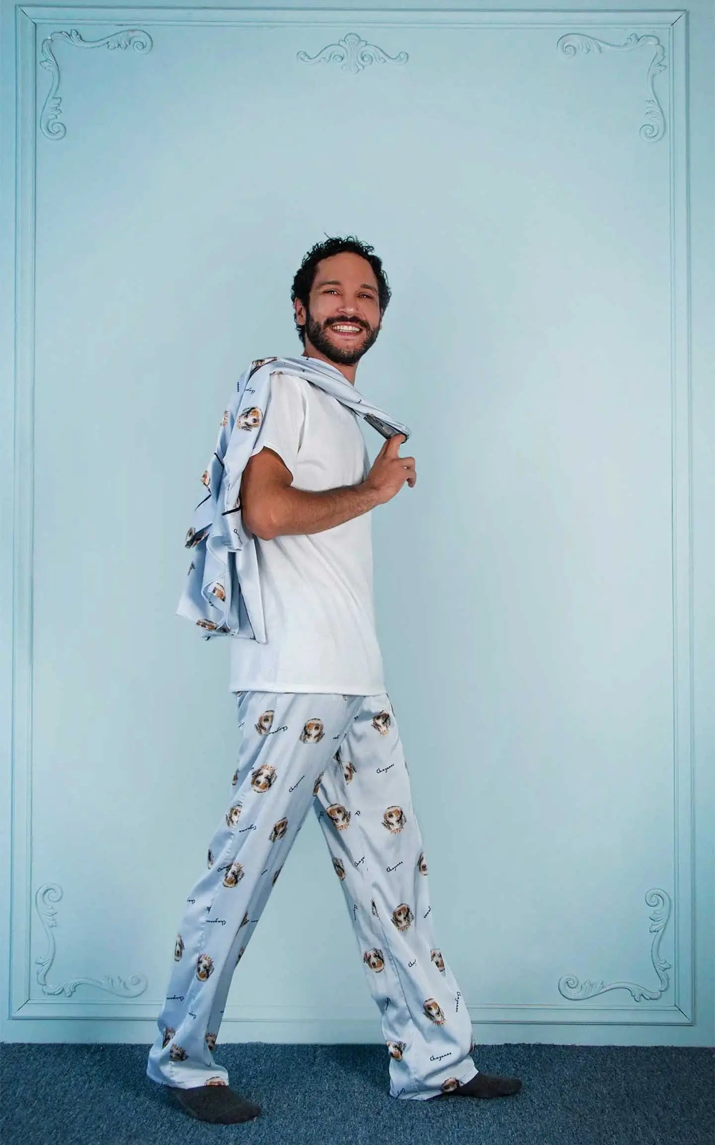 Pijama personalizada de hombre (playera+pantalon)