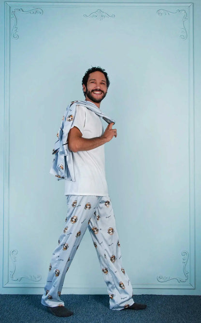 Pijama personalizada de hombre (playera+pantalon)