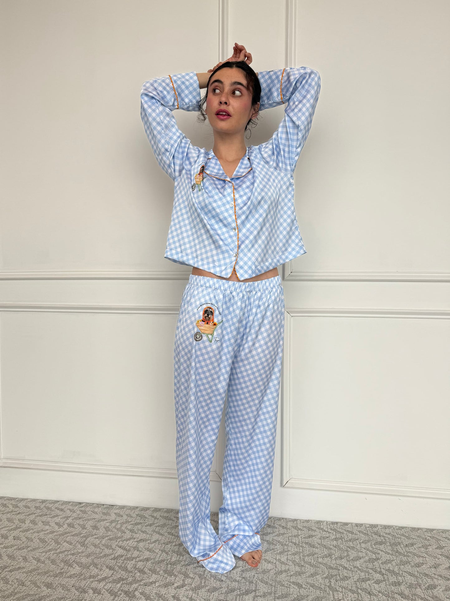 Pijama personalizada con pantalón-Cottage