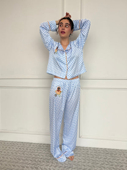 Pijama personalizada con pantalón-Cottage