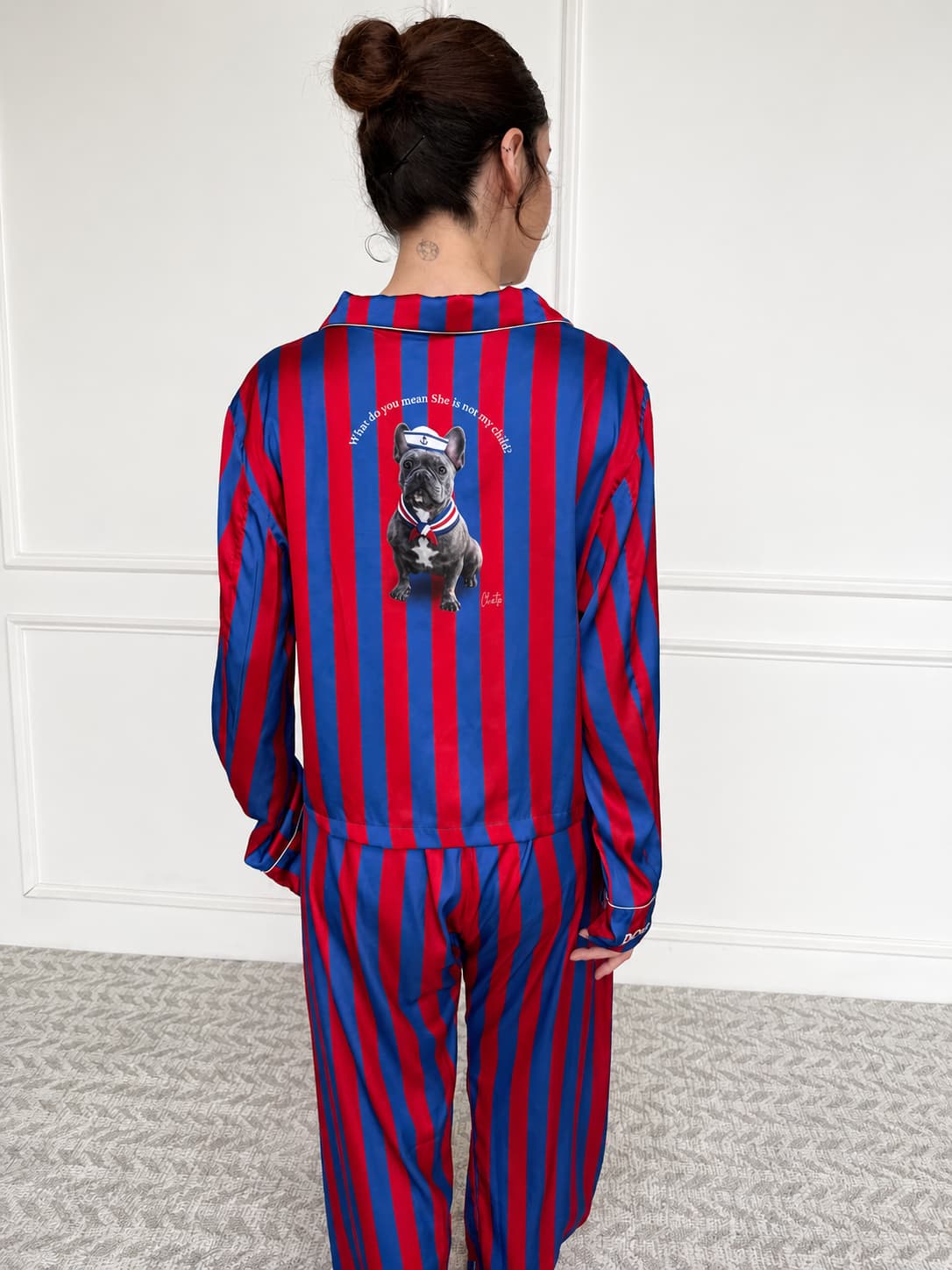 Pijama Personalizada Dog Mom Uniform