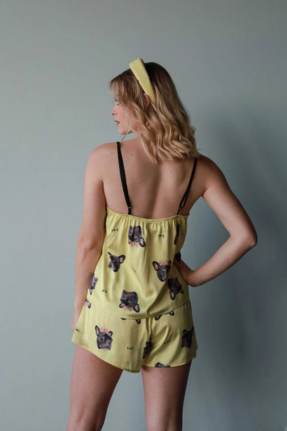 Pijama personalizada de short - mujer (blusa+short)