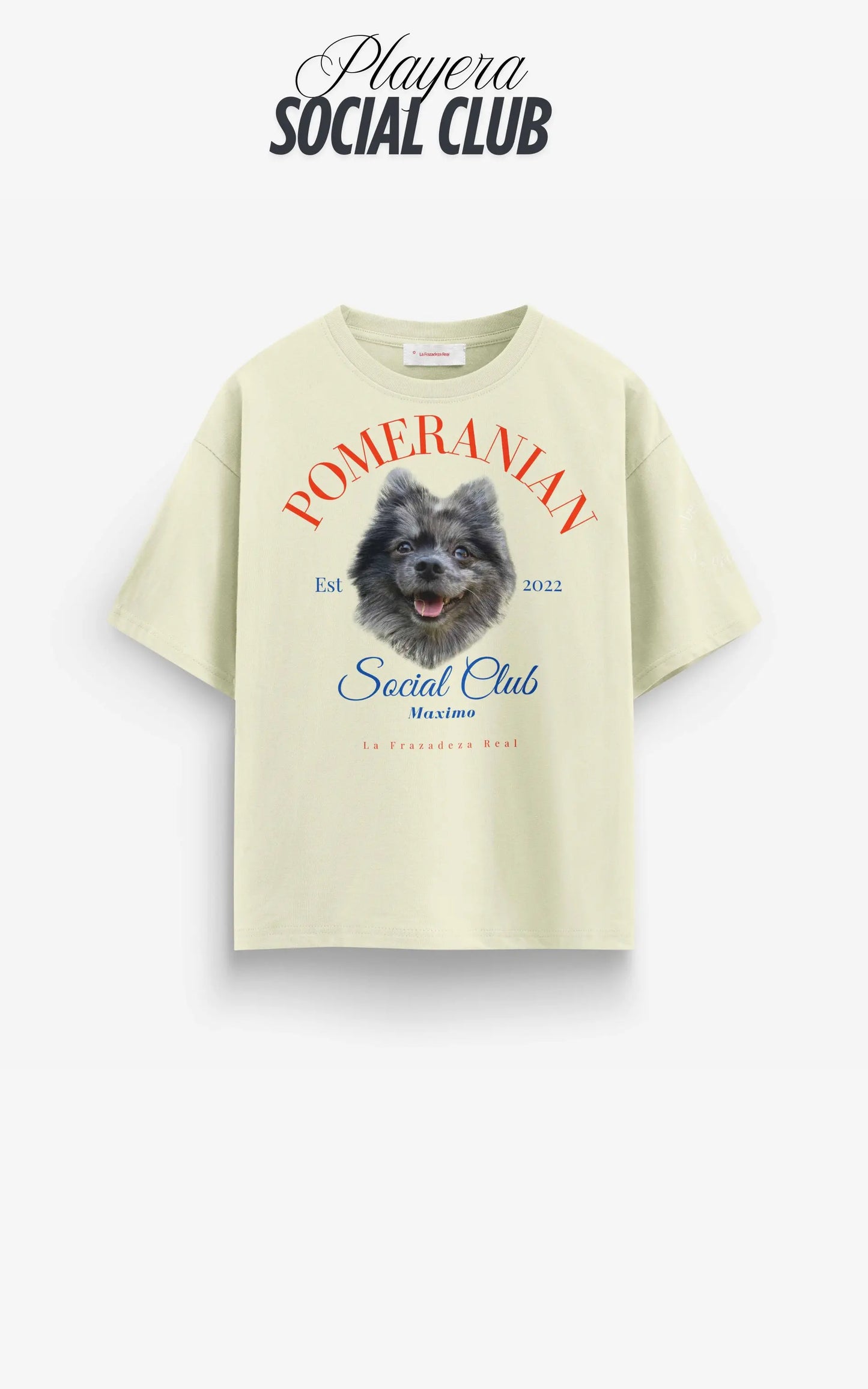 Playera Oversize - Social Club - personalizada