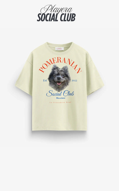 Playera Oversize - Social Club - personalizada